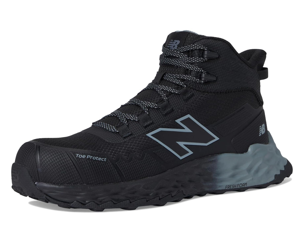 Men's New Balance Work & Safety Cremorne Fresh Foam Mid - Composite Toe Black/Grey - Eurostride