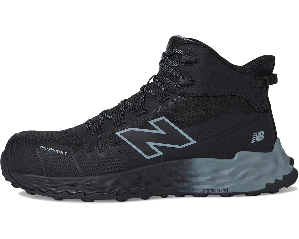 Men's New Balance Work & Safety Cremorne Fresh Foam Mid - Composite Toe Black/Grey - Eurostride