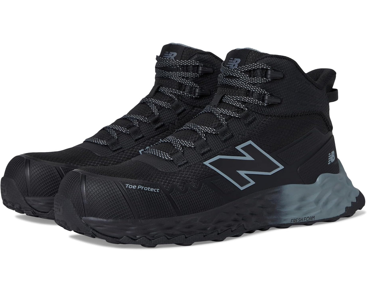 Men's New Balance Work & Safety Cremorne Fresh Foam Mid - Composite Toe Black/Grey - Eurostride