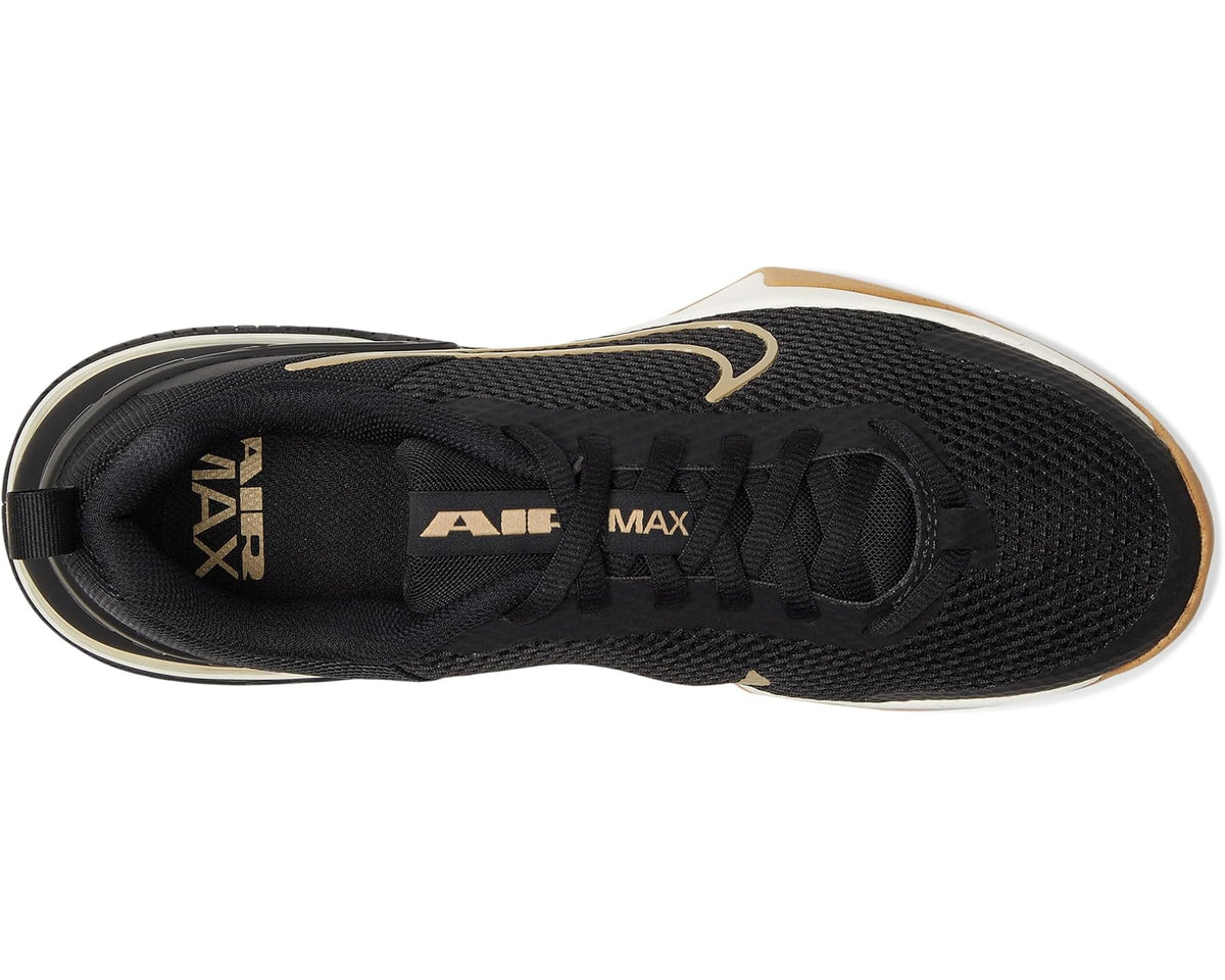 Men's Nike Air Max Alpha Trainer 6 Black/Parachute Beige/Sail - Eurostride