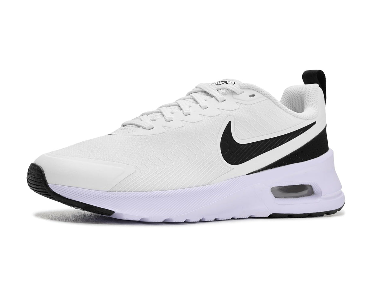 Men's Nike Air Max Nuaxis White/Black/White - Eurostride