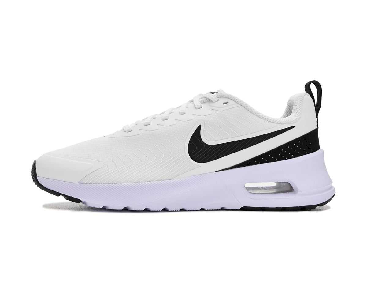 Men's Nike Air Max Nuaxis White/Black/White - Eurostride