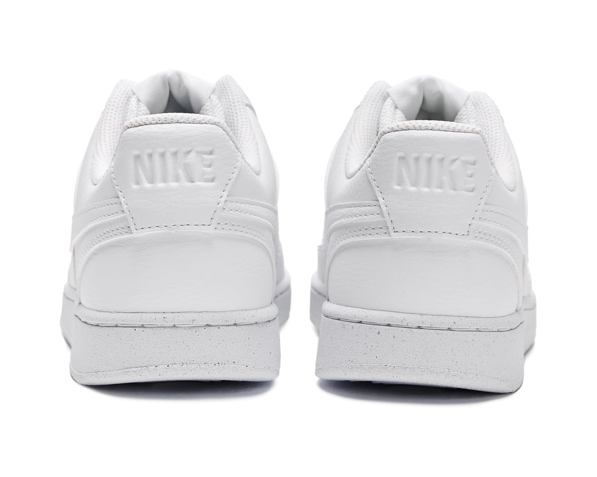 Men's Nike Court Vision Low Next Nature White/White/White - Eurostride