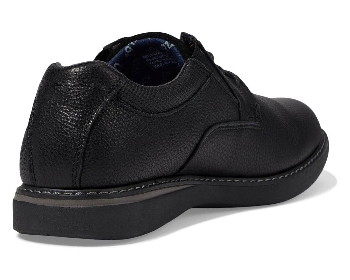 Men's Nunn Bush Bayridge Plain Toe Oxford Black - Eurostride