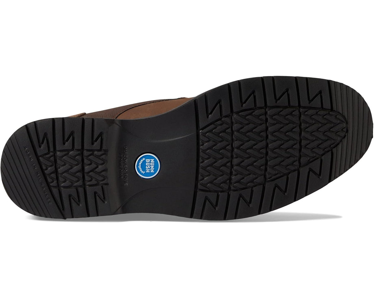 Men's Nunn Bush Denali Plain Toe Chukka Brown Crazy Horse - Eurostride