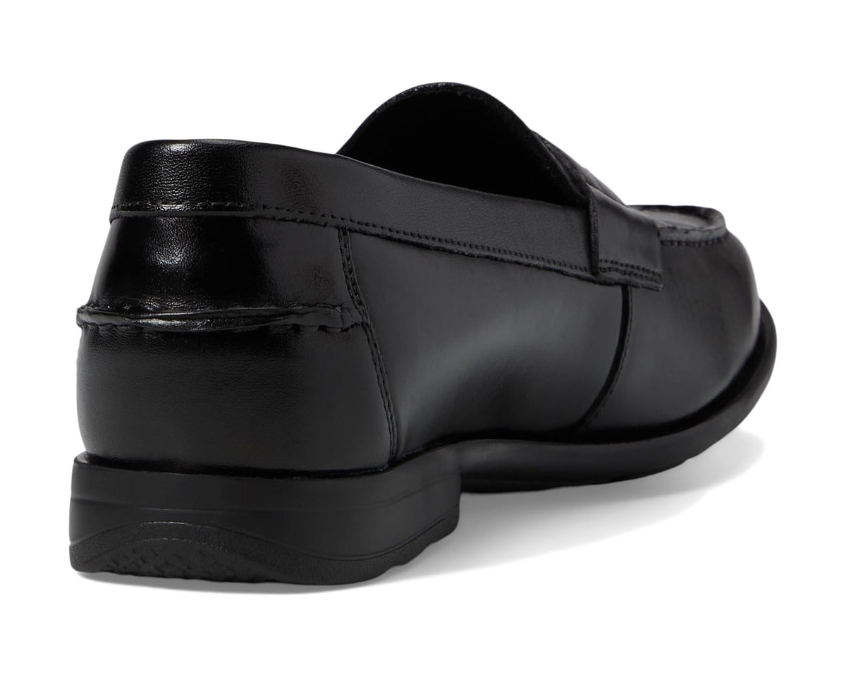 Men's Nunn Bush Drexel Moc Toe Penny Loafer with KORE Walking Comfort Technology Black - Eurostride