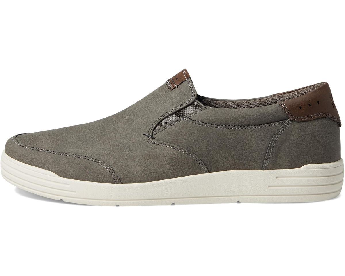 Men's Nunn Bush Kore City Walk Moc Toe Slip-On Charcoal - Eurostride