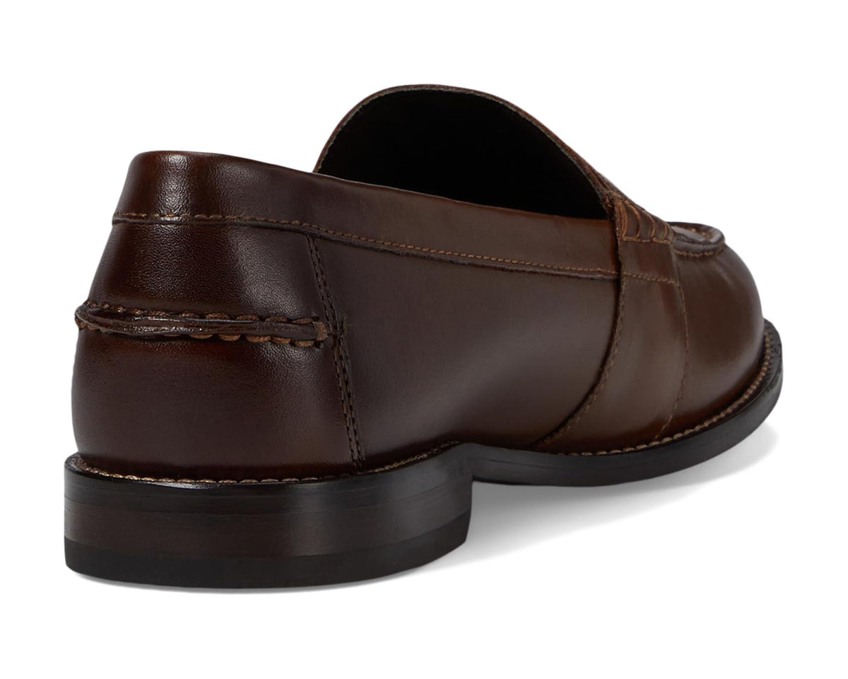 Men's Nunn Bush Noah Beef Roll Penny Loafers Brown - Eurostride