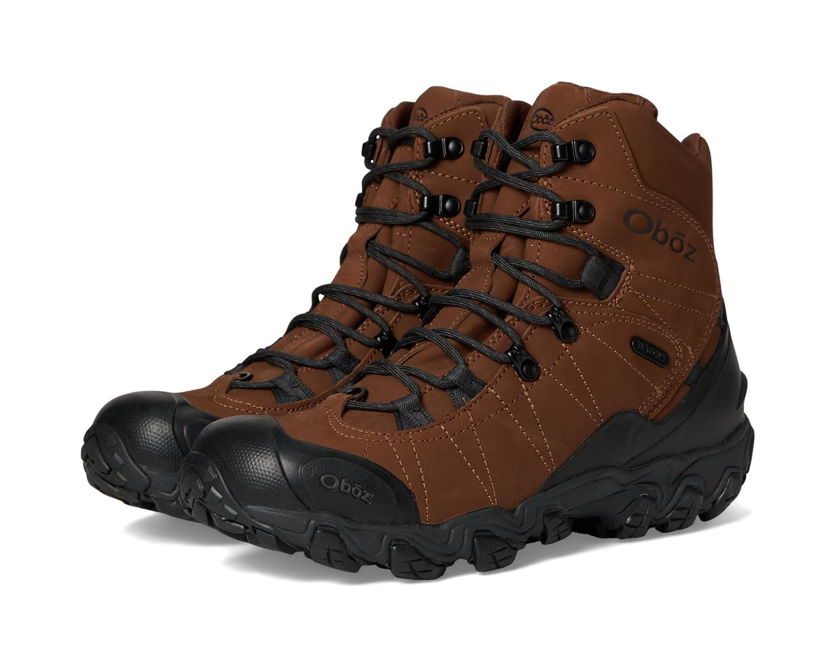 Men's Oboz Bridger 8 Insulated B-Dry Grizzly - Eurostride