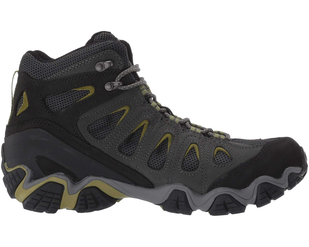 Men's Oboz Sawtooth II Mid B-Dry Dark Shadow/Woodbine Green - Eurostride