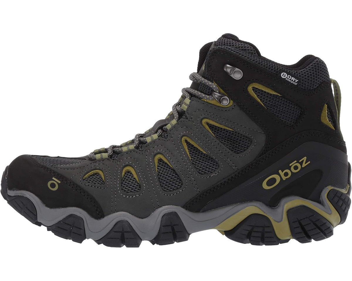 Men's Oboz Sawtooth II Mid B-Dry Dark Shadow/Woodbine Green - Eurostride