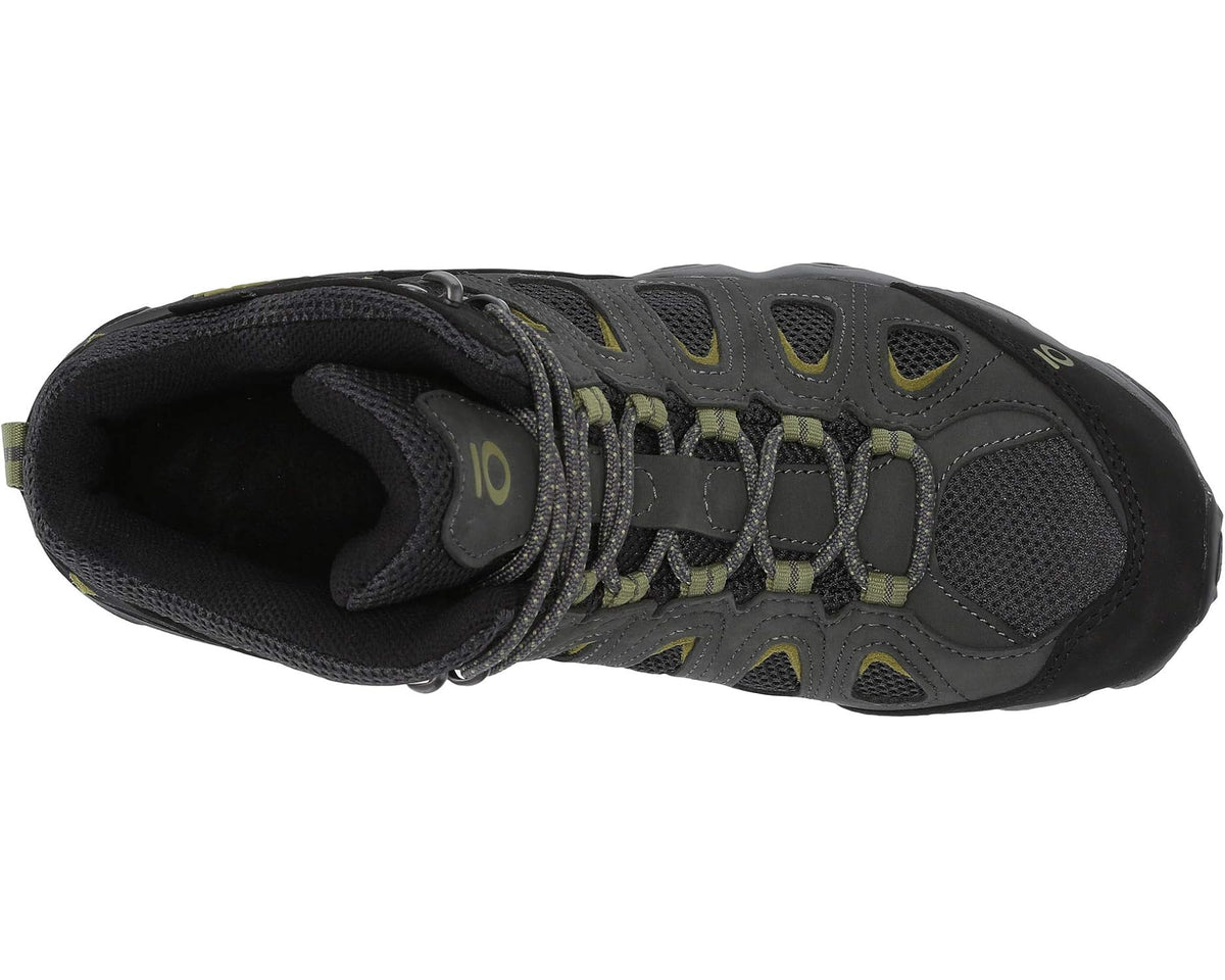 Men's Oboz Sawtooth II Mid B-Dry Dark Shadow/Woodbine Green - Eurostride