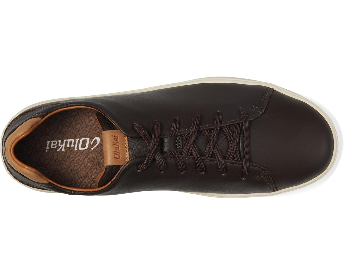 Men's OluKai Lae'Ahi Li 'Ili Dark Java/Dark Java - Eurostride