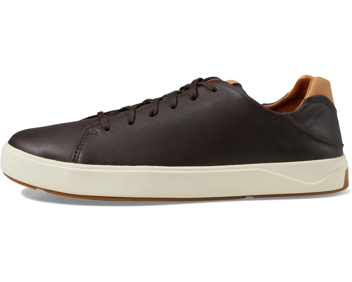 Men's OluKai Lae'Ahi Li 'Ili Dark Java/Dark Java - Eurostride