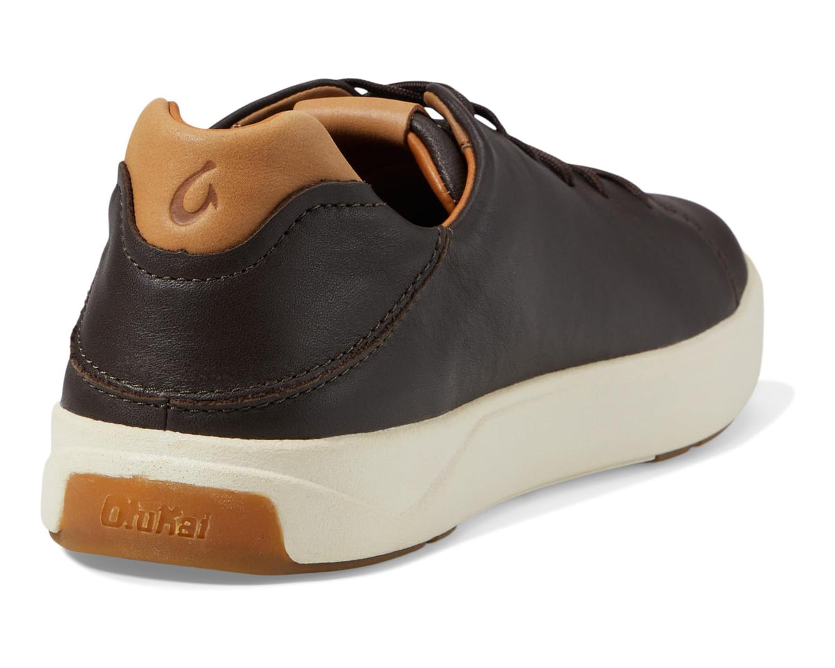 Men's OluKai Lae'Ahi Li 'Ili Dark Java/Dark Java - Eurostride