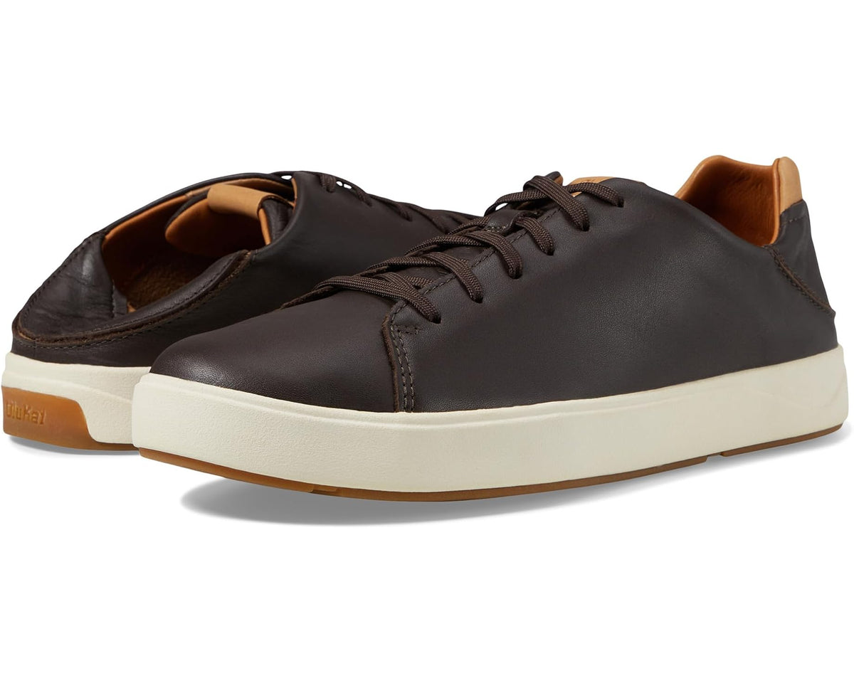 Men's OluKai Lae'Ahi Li 'Ili Dark Java/Dark Java - Eurostride