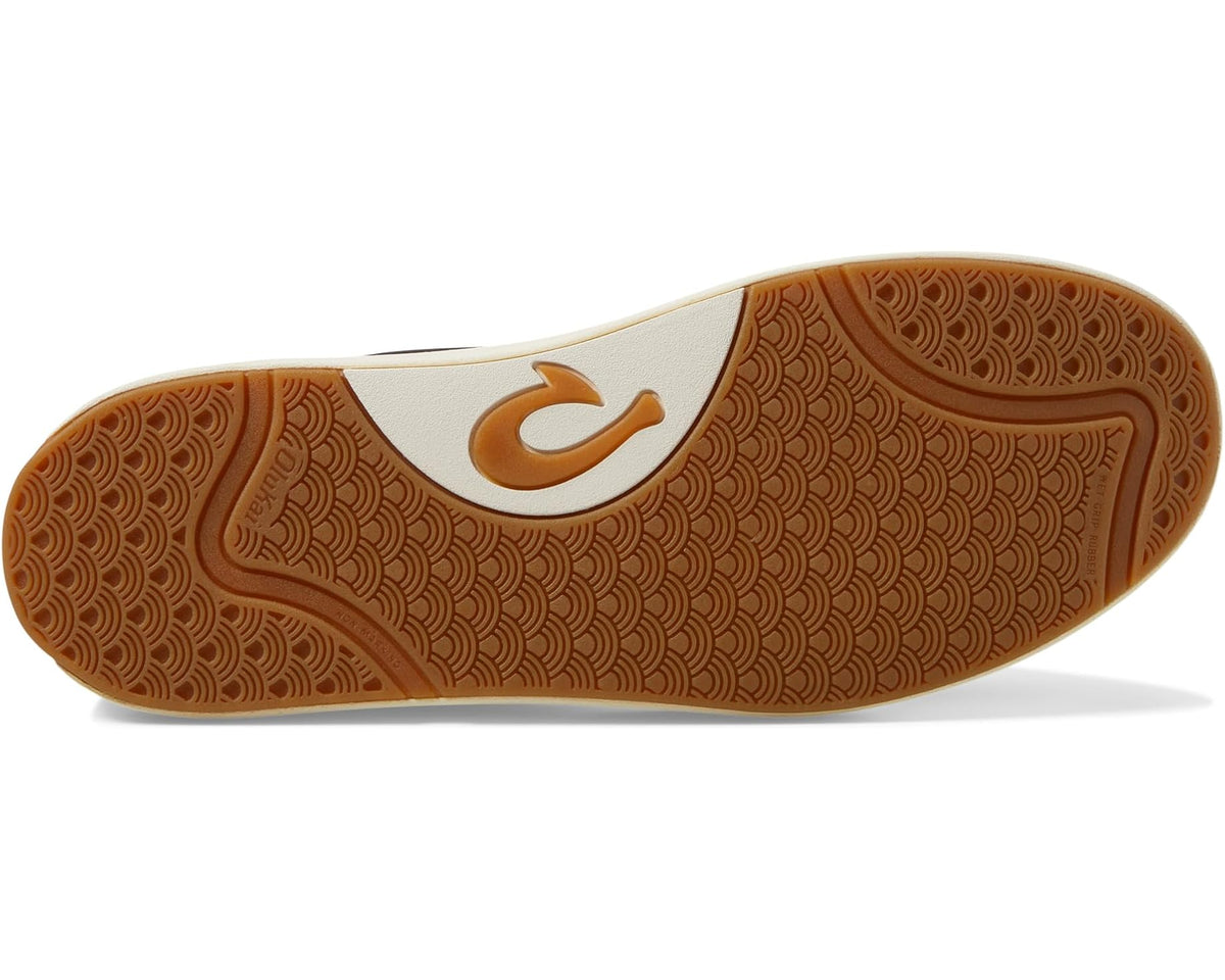 Men's OluKai Lae'Ahi Li 'Ili Dark Java/Dark Java - Eurostride