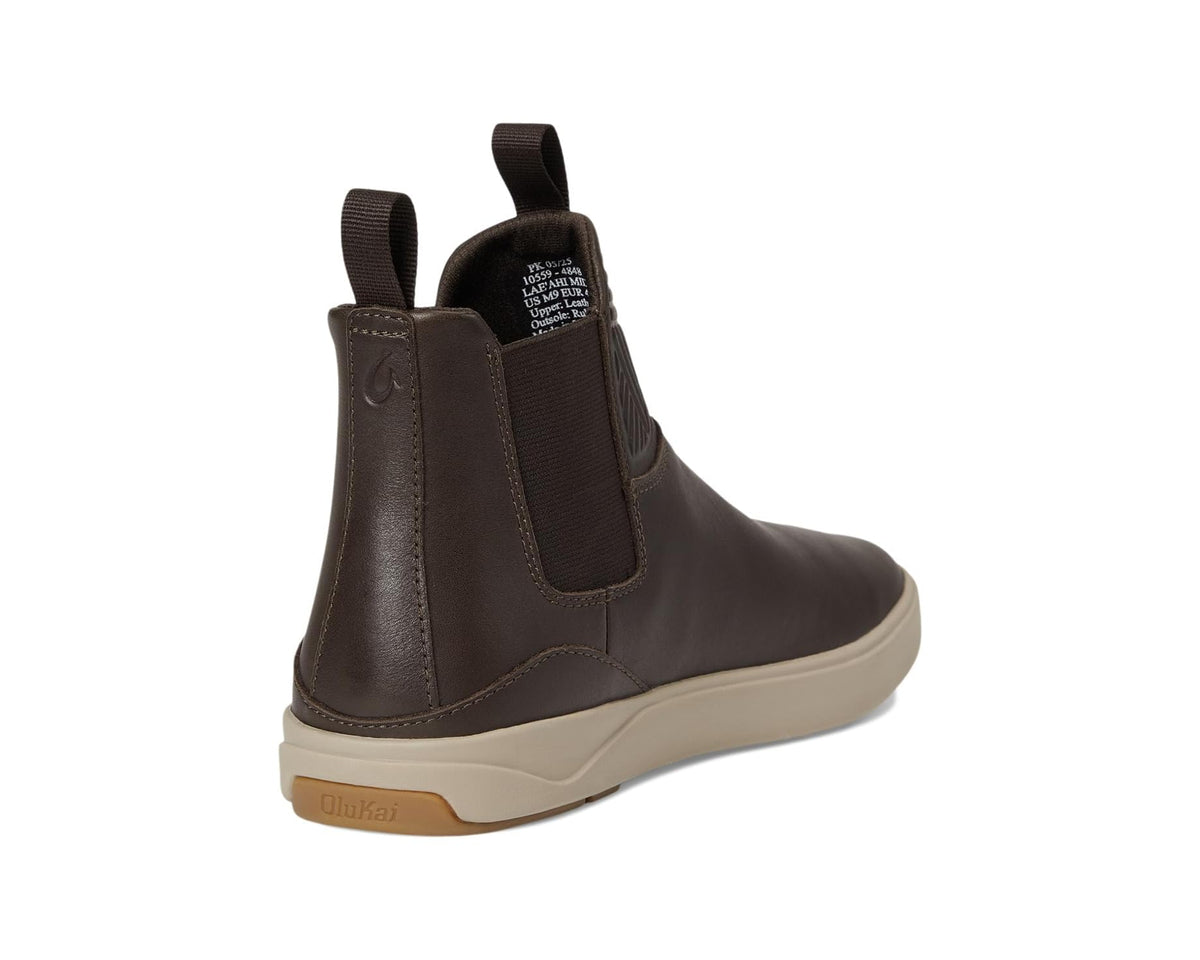 Men's OluKai Lae'ahi Mid Dark Java/Dark Java - Eurostride