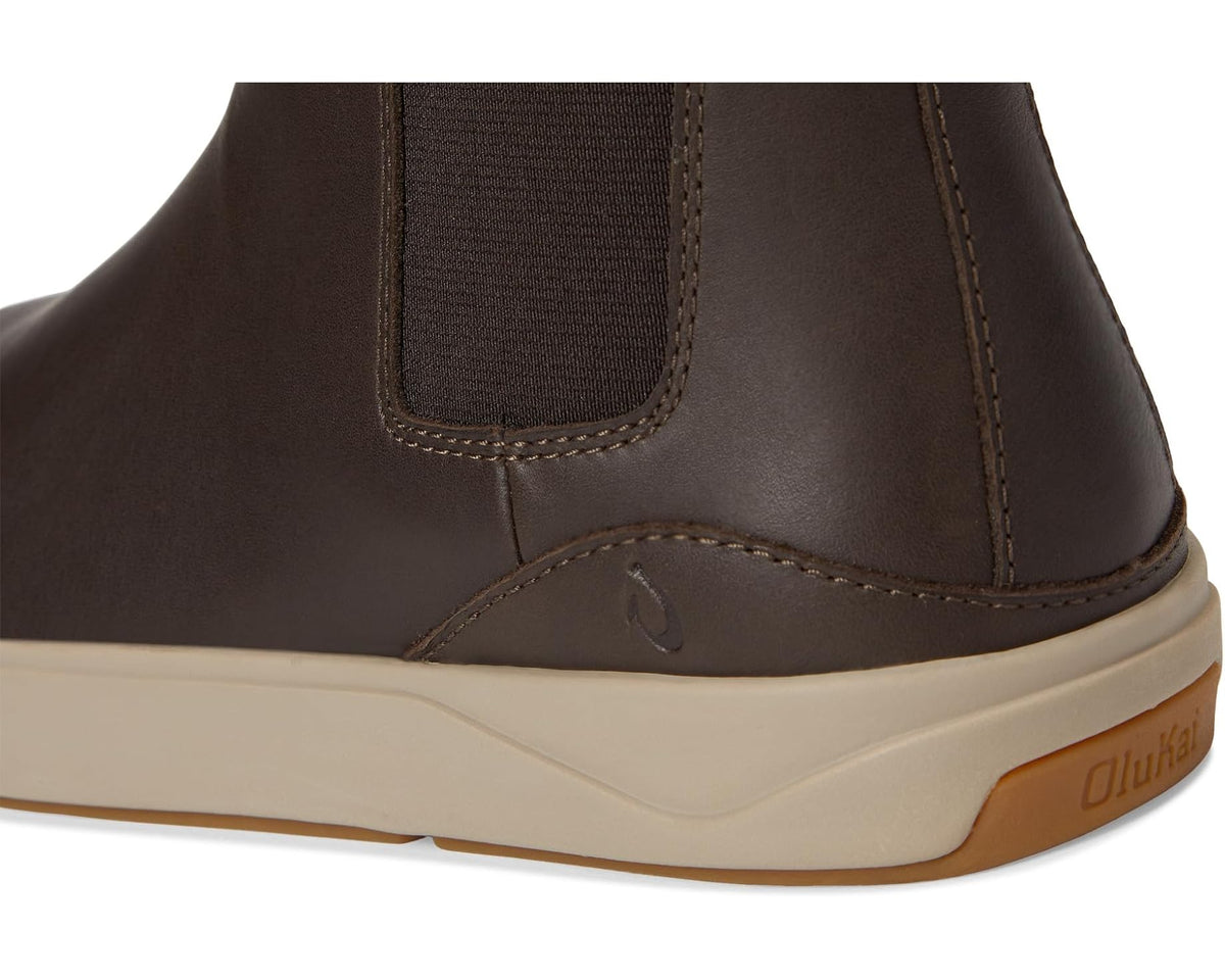 Men's OluKai Lae'ahi Mid Dark Java/Dark Java - Eurostride