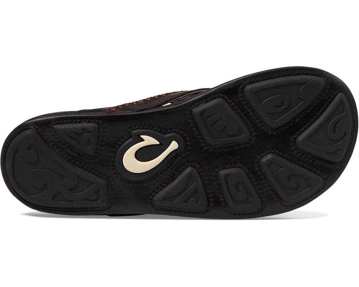 Men's OluKai Mea Ola Dark Java/Dark Java - Eurostride