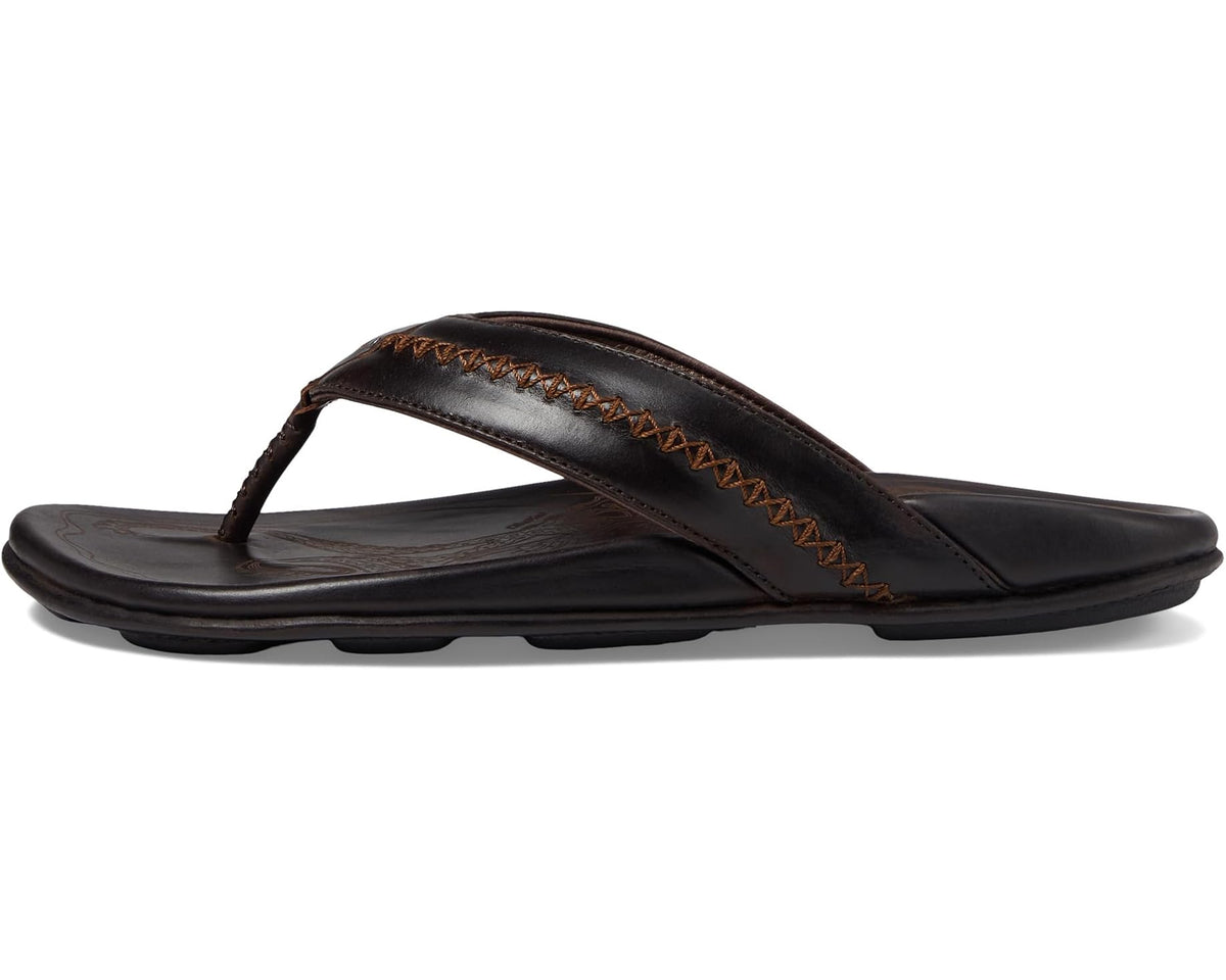 Men's OluKai Mea Ola Dark Java/Dark Java - Eurostride