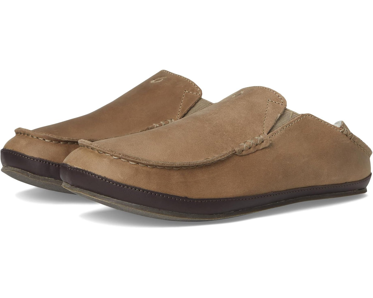 Men's OluKai Moloa Slipper Clay/Dark Java - Eurostride