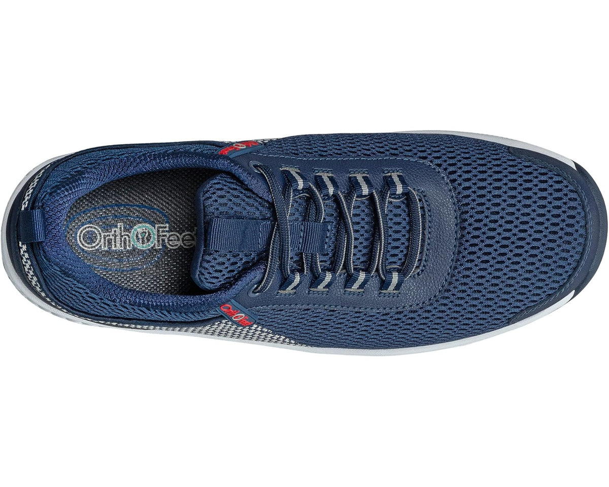 Men's Orthofeet Edgewater Blue - Eurostride