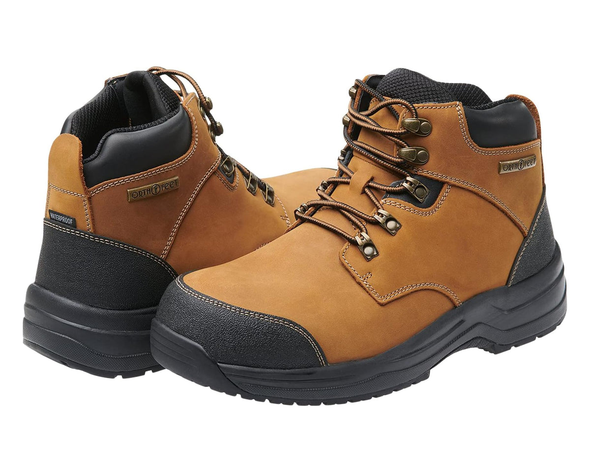 Men's Orthofeet Granite Camel - Eurostride