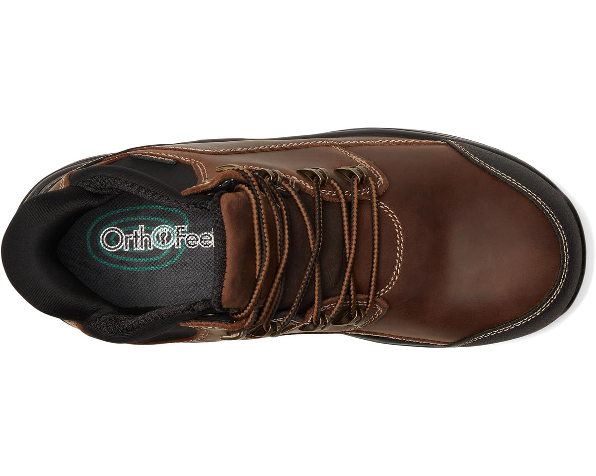 Men's Orthofeet Graphite Brown - Eurostride