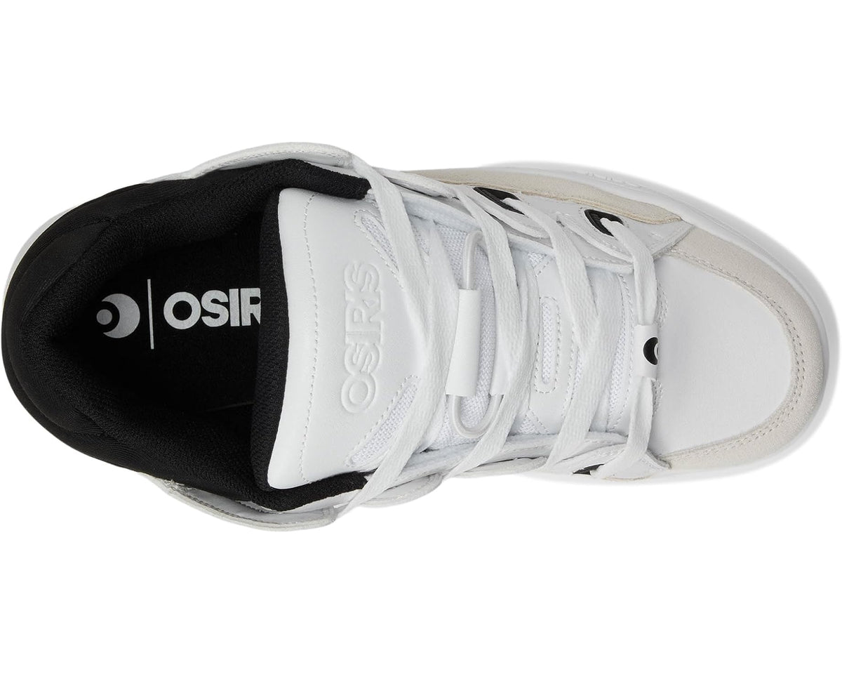 Men's Osiris D3 S White/Black/White - Eurostride