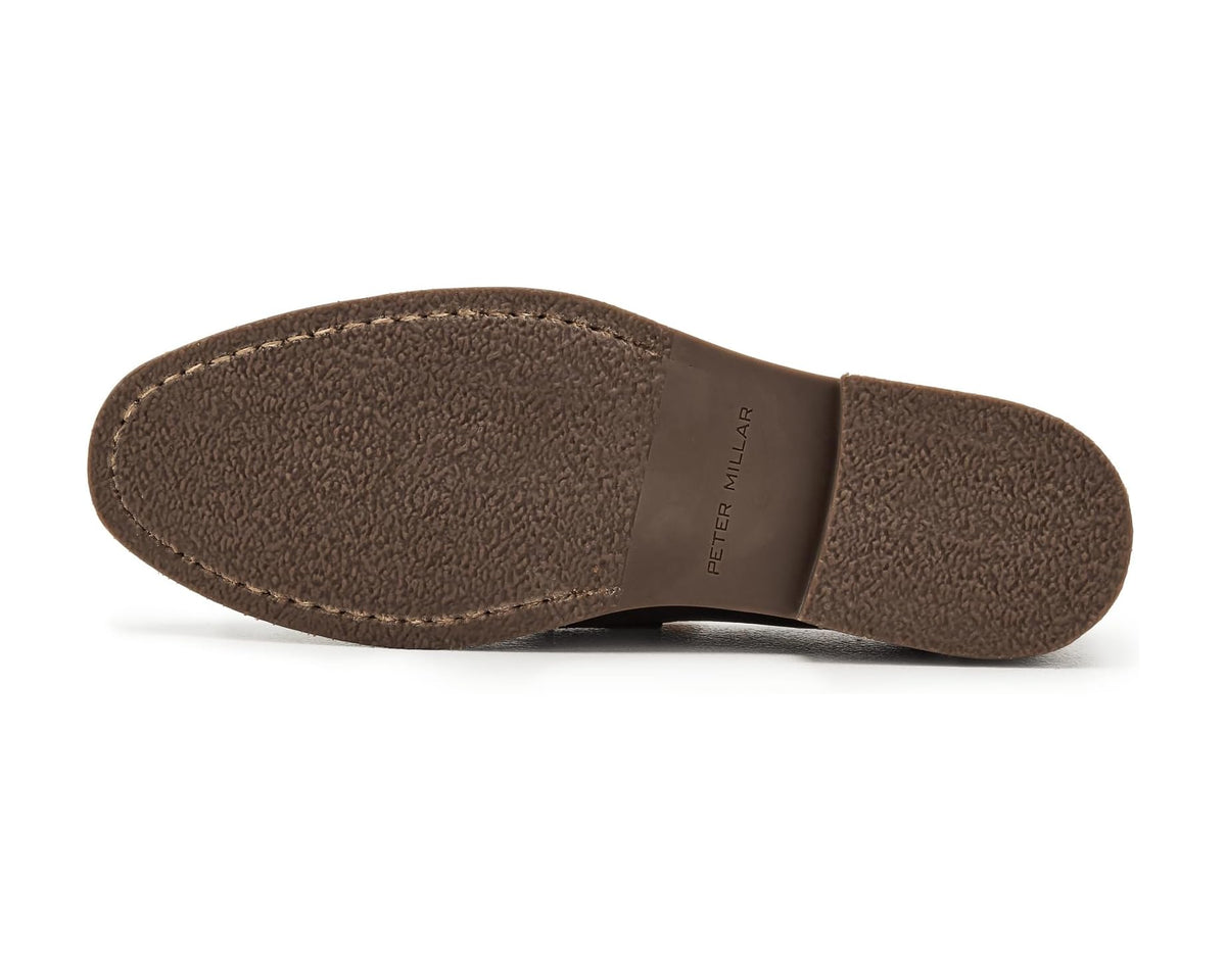 Men's Peter Millar Madison Penny Loafer Chocolate - Eurostride