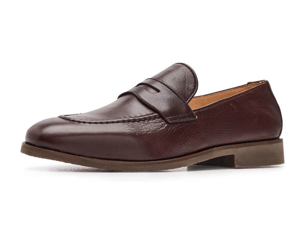 Men's Peter Millar Madison Penny Loafer Chocolate - Eurostride