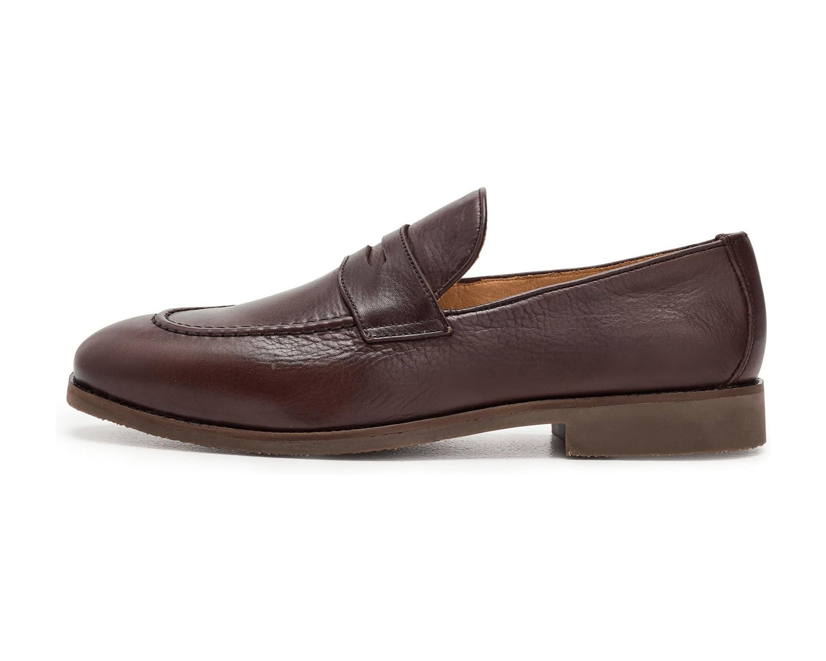 Men's Peter Millar Madison Penny Loafer Chocolate - Eurostride