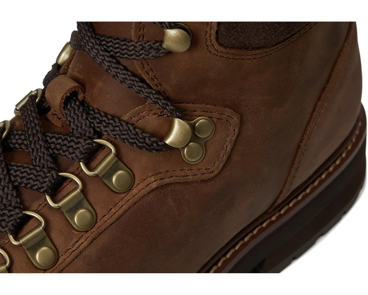 Men's Polo Ralph Lauren Alpine Leather Trail Boots Deep Saddle Tan - Eurostride