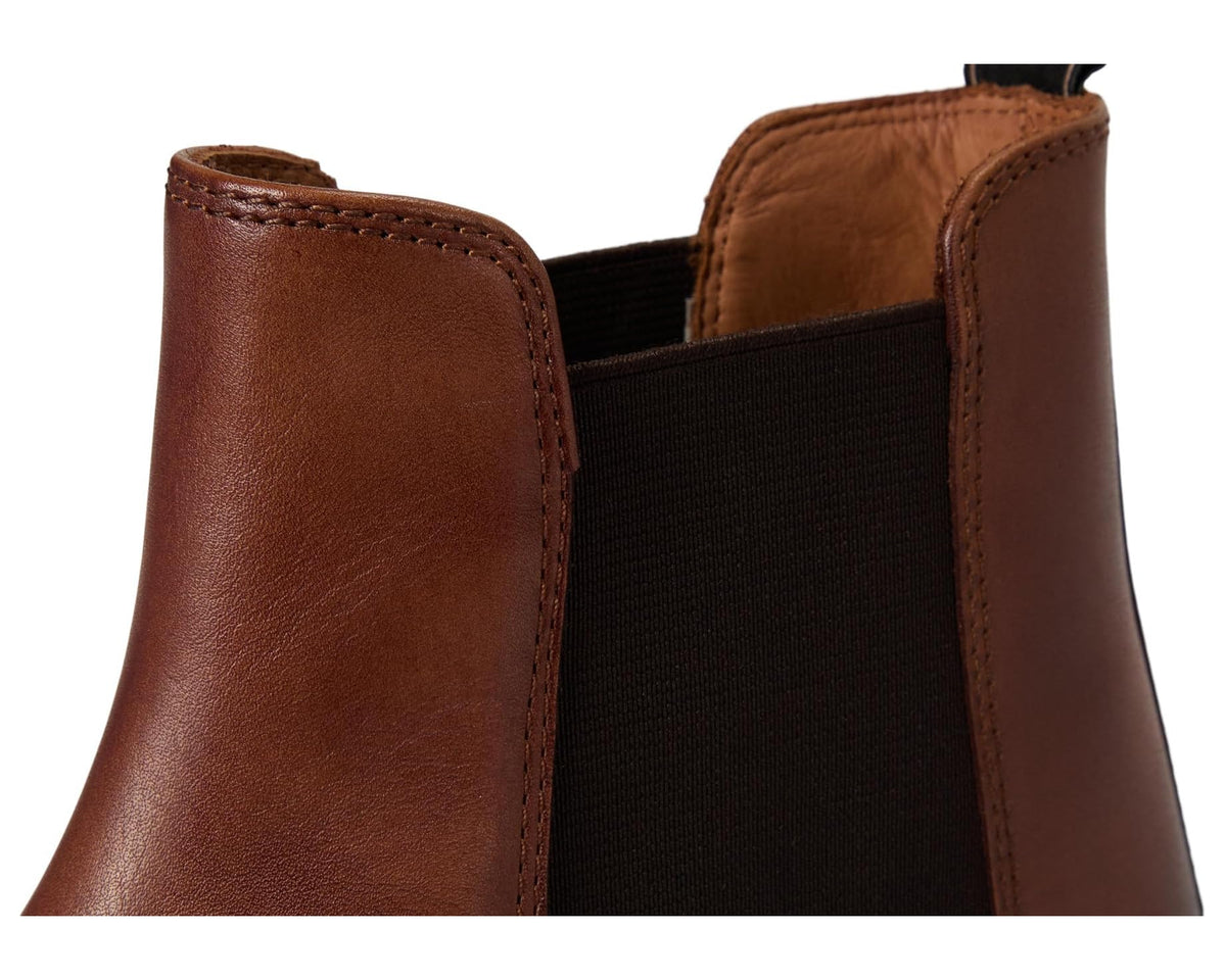 Men's Polo Ralph Lauren Asher Leather Chelsea Boots Tan - Eurostride