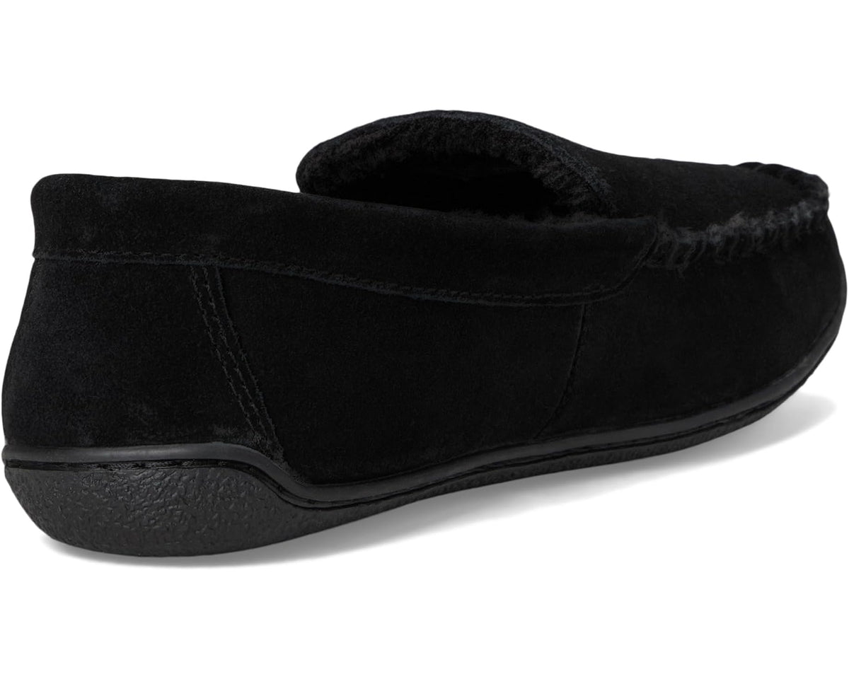 Men's Polo Ralph Lauren Brenan Bear Moc Slipper Suede/Holidybear Black - Eurostride