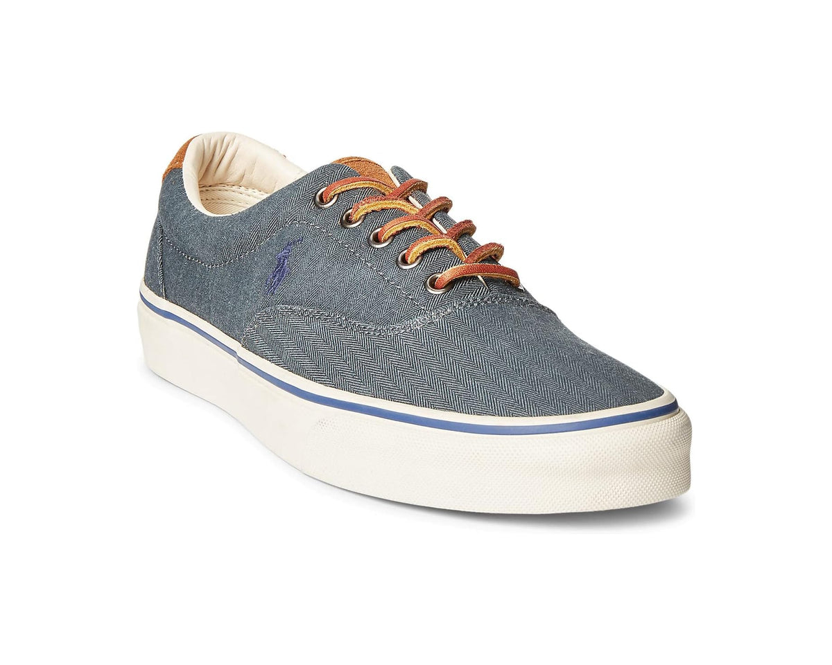 Men's Polo Ralph Lauren Keaton-Pony Sneaker Denim/Newport Navy - Eurostride