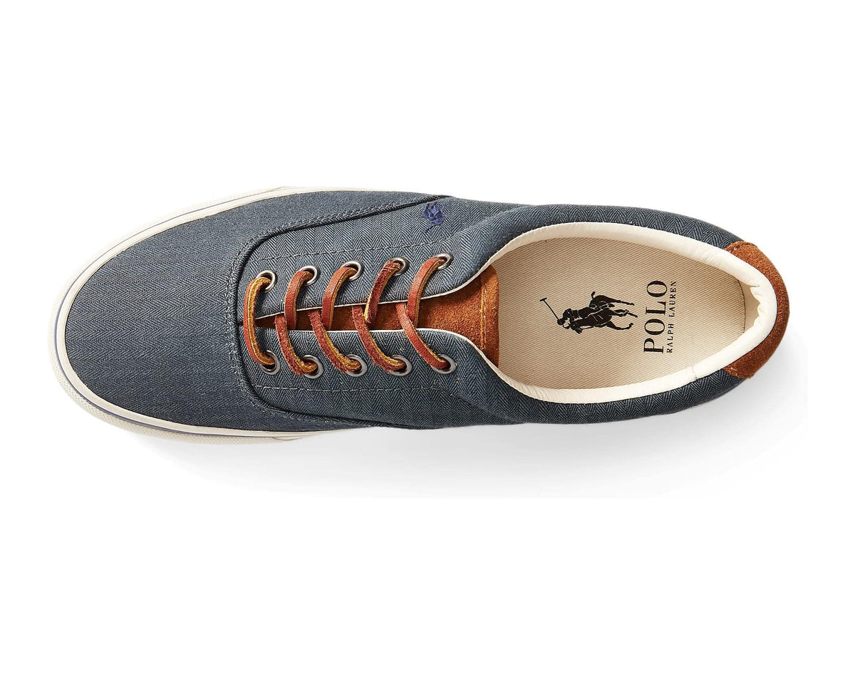 Men's Polo Ralph Lauren Keaton-Pony Sneaker Denim/Newport Navy - Eurostride