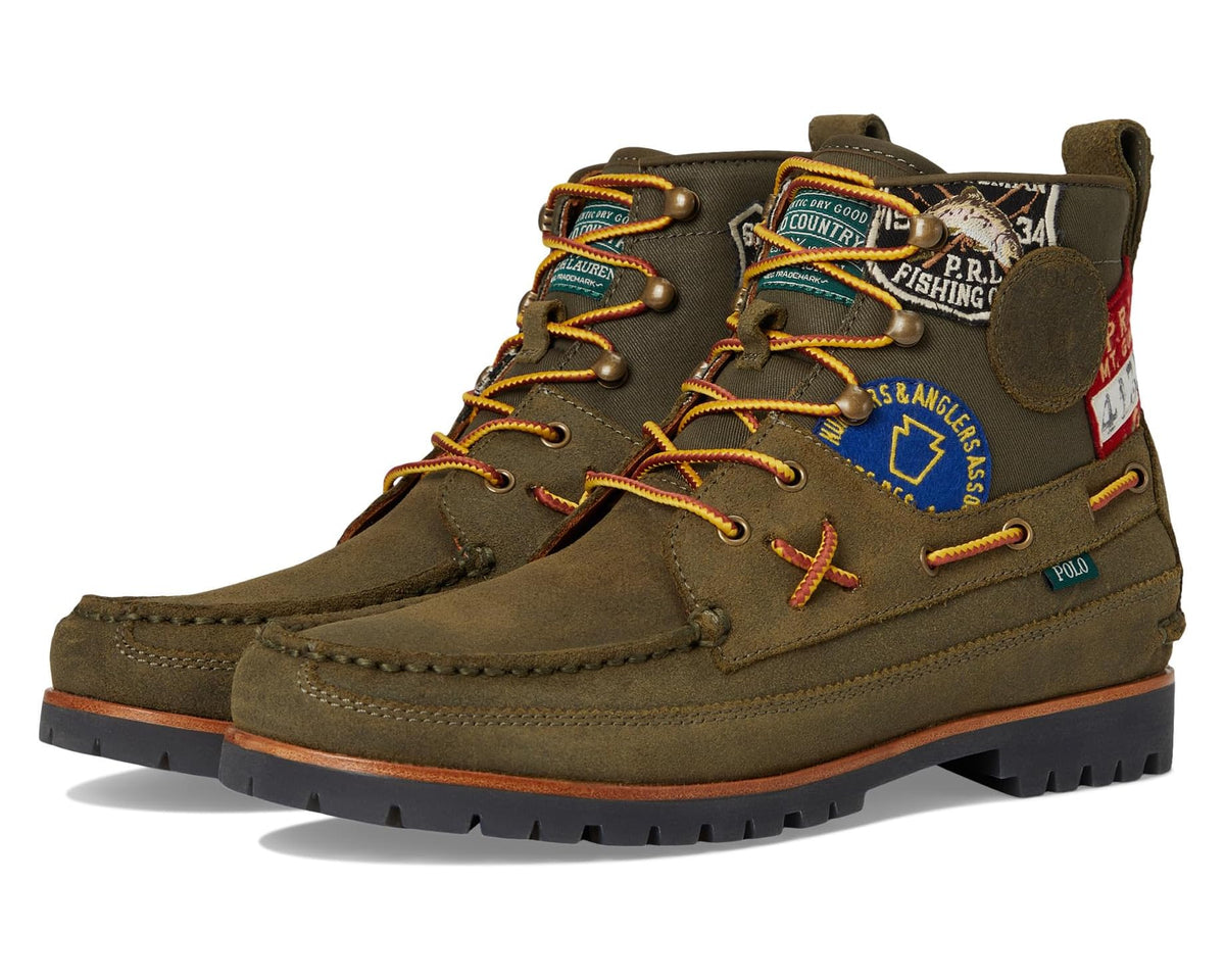 Men's Polo Ralph Lauren Ranger Mid Boot Canopy Olive - Eurostride
