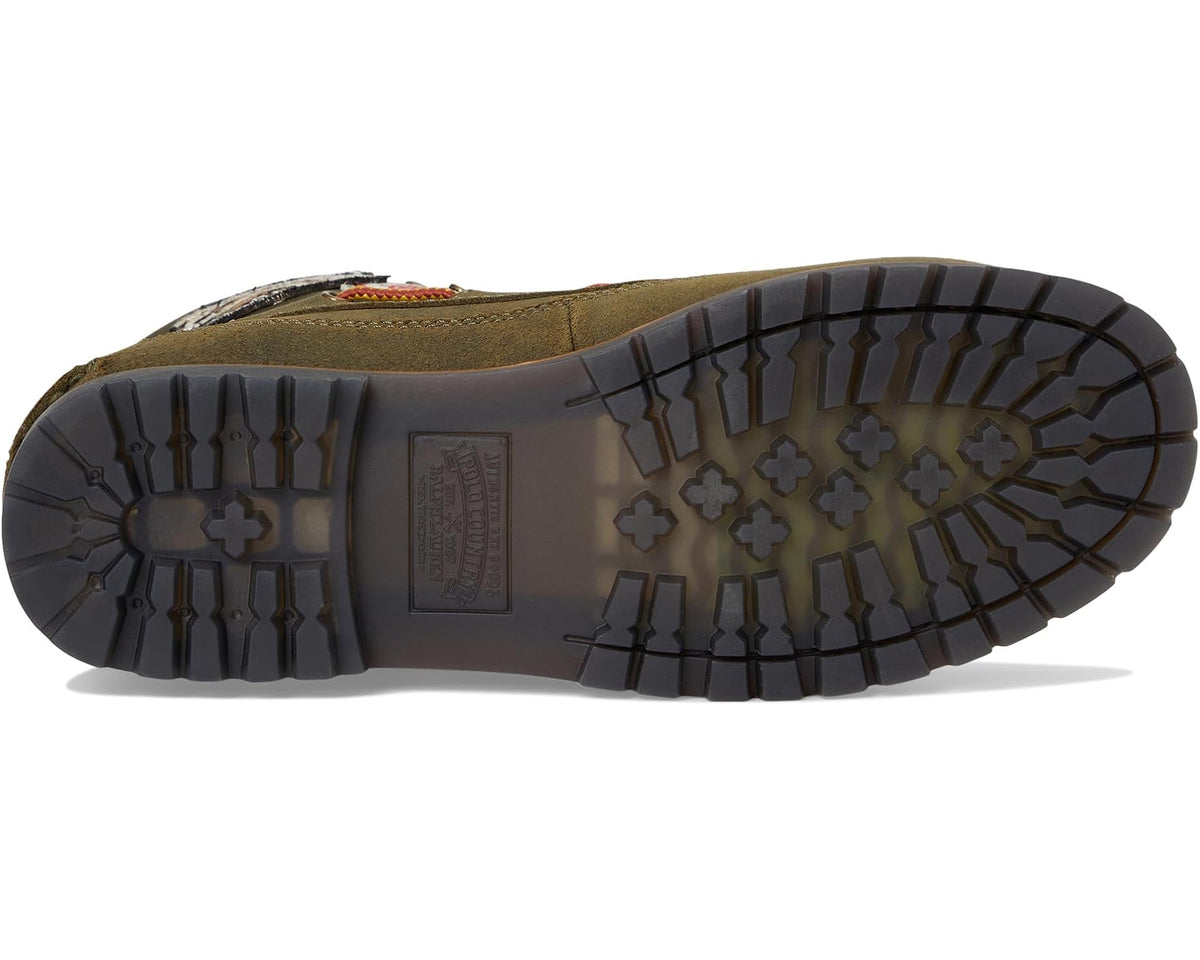 Men's Polo Ralph Lauren Ranger Mid Boot Canopy Olive - Eurostride