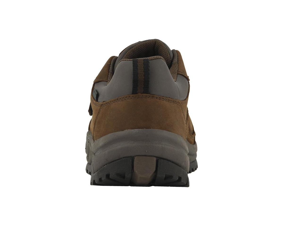 Men's Propet Cliff Walker Low Strap Brown Crazy Horse - Eurostride