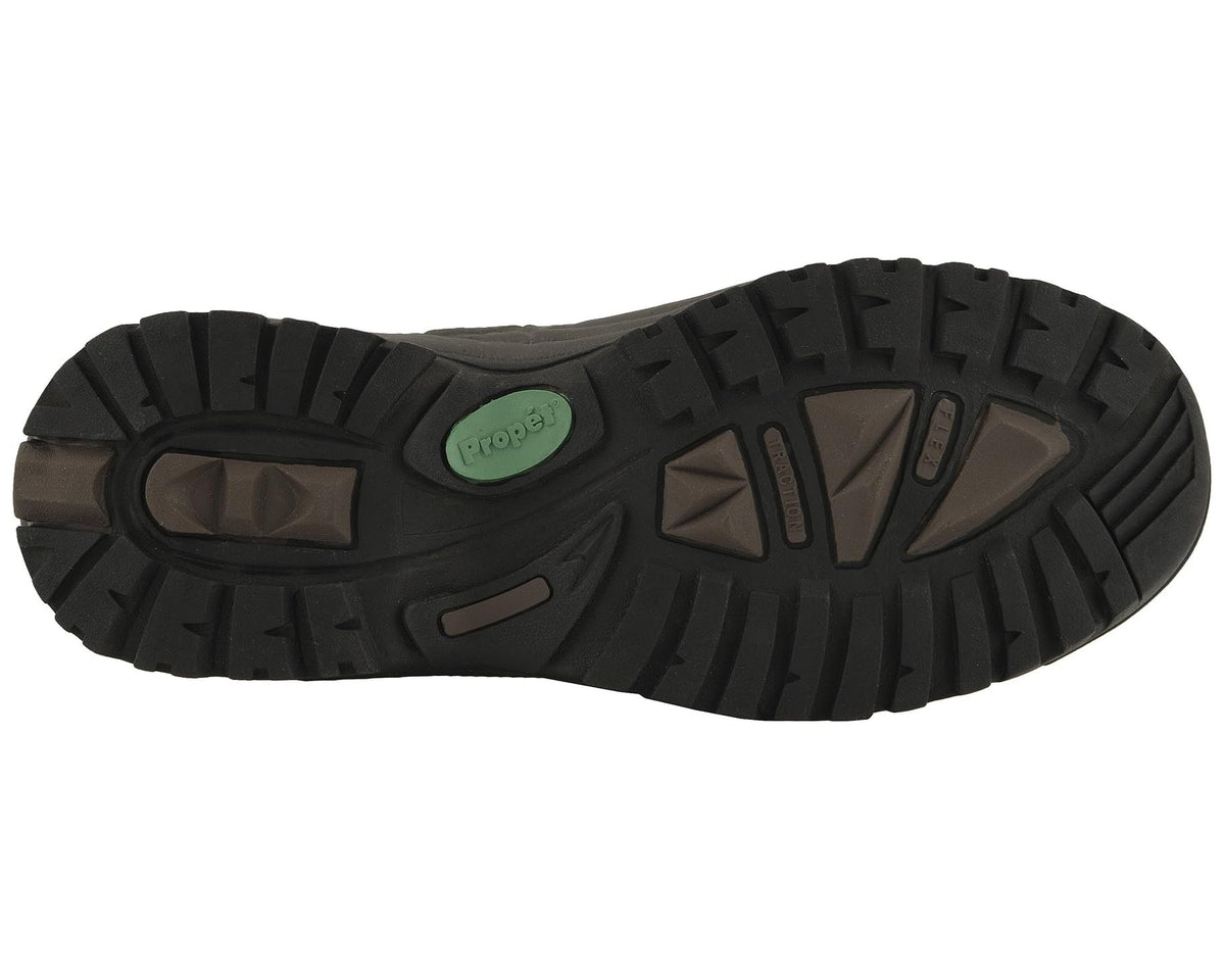 Men's Propet Cliff Walker Low Strap Brown Crazy Horse - Eurostride