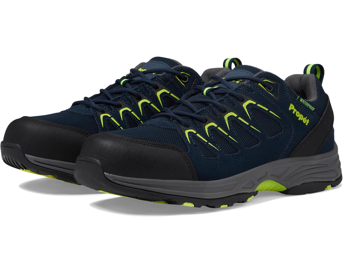 Men's Propet Cooper Navy/Lime - Eurostride
