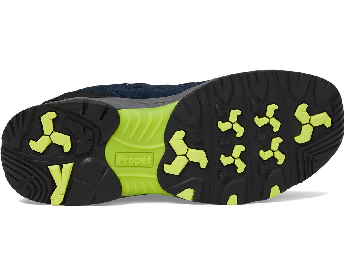 Men's Propet Cooper Navy/Lime - Eurostride