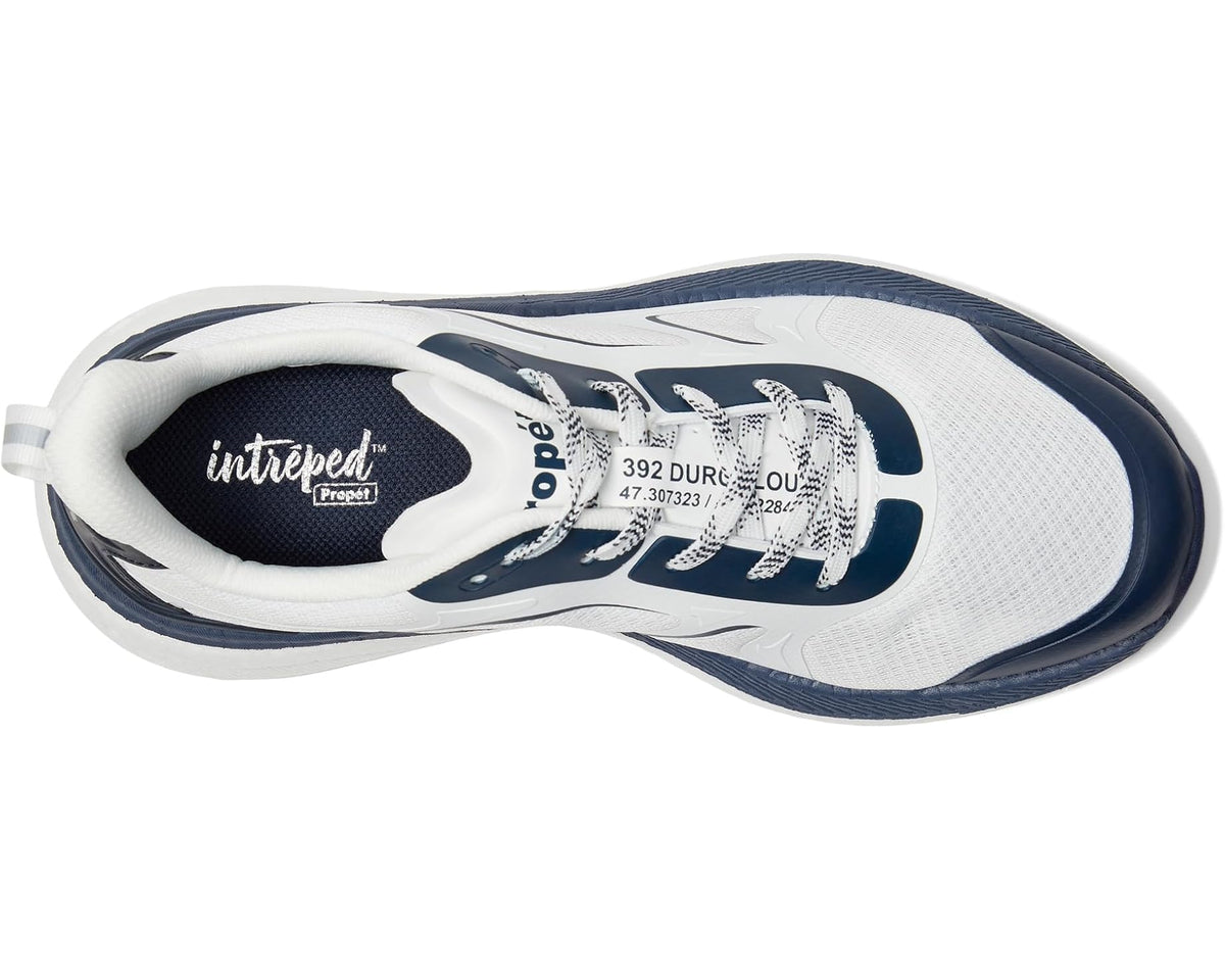 Men's Propet Propet 392 Durocloud White/Navy - Eurostride