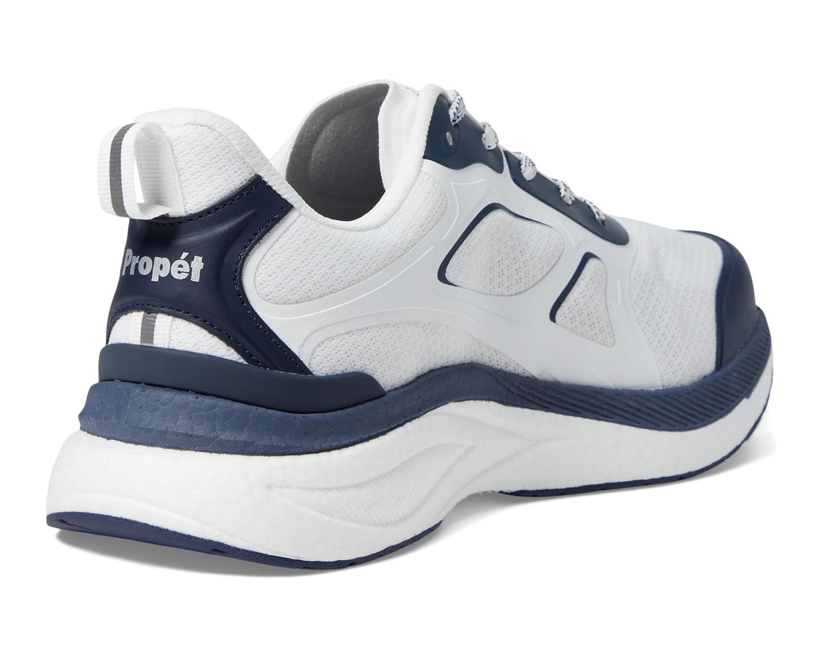 Men's Propet Propet 392 Durocloud White/Navy - Eurostride