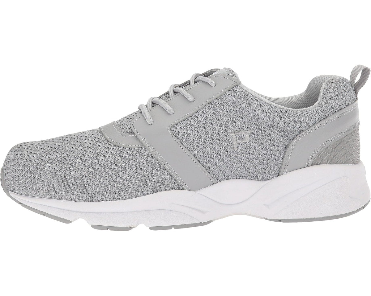 Men's Propet Stability X Light Grey - Eurostride