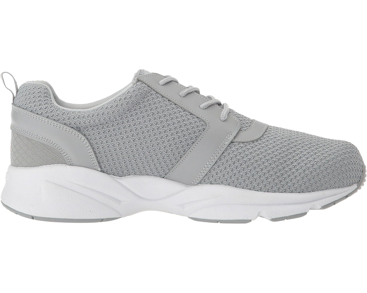 Men's Propet Stability X Light Grey - Eurostride