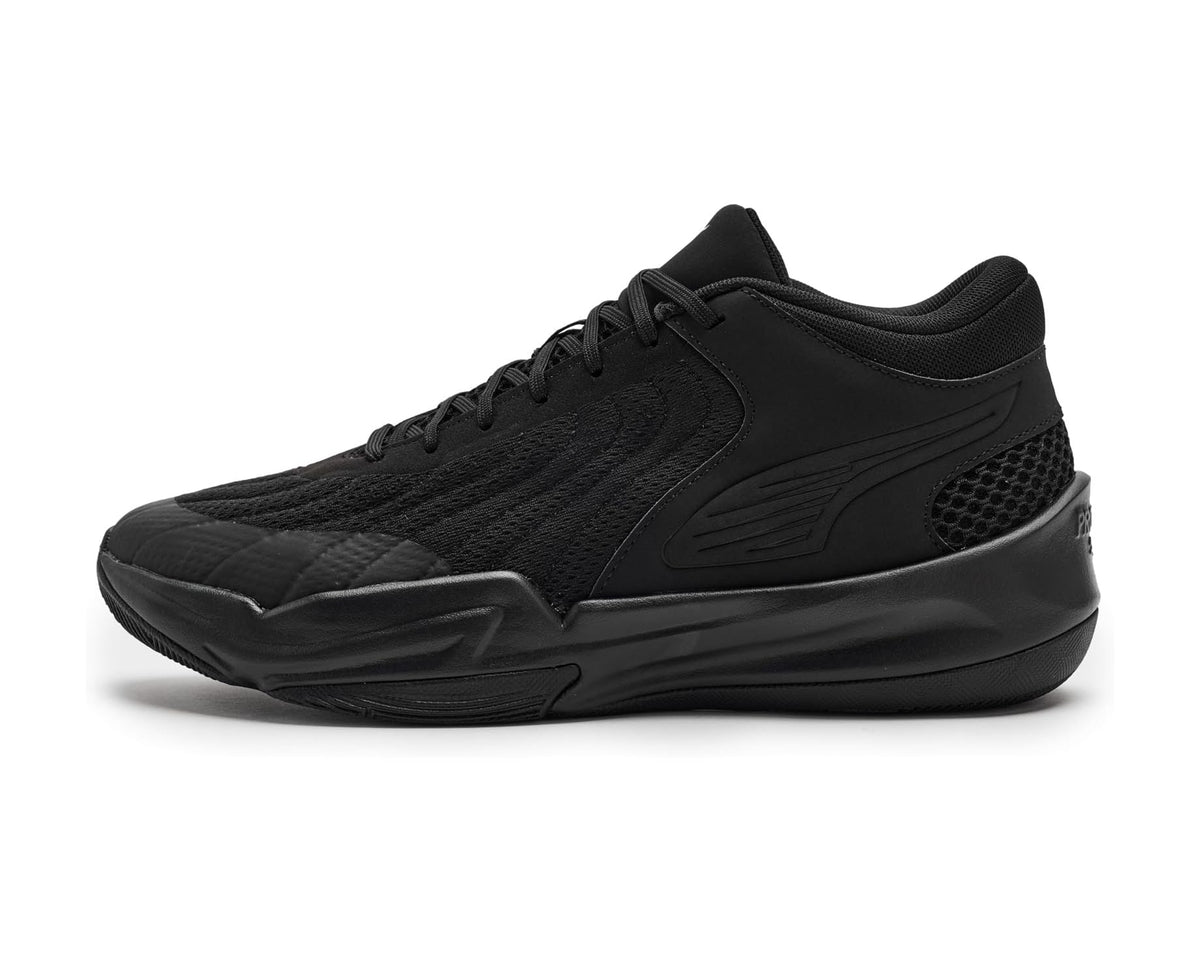 Men's PUMA Court Pro 2 Basketball Shoes Black - Eurostride