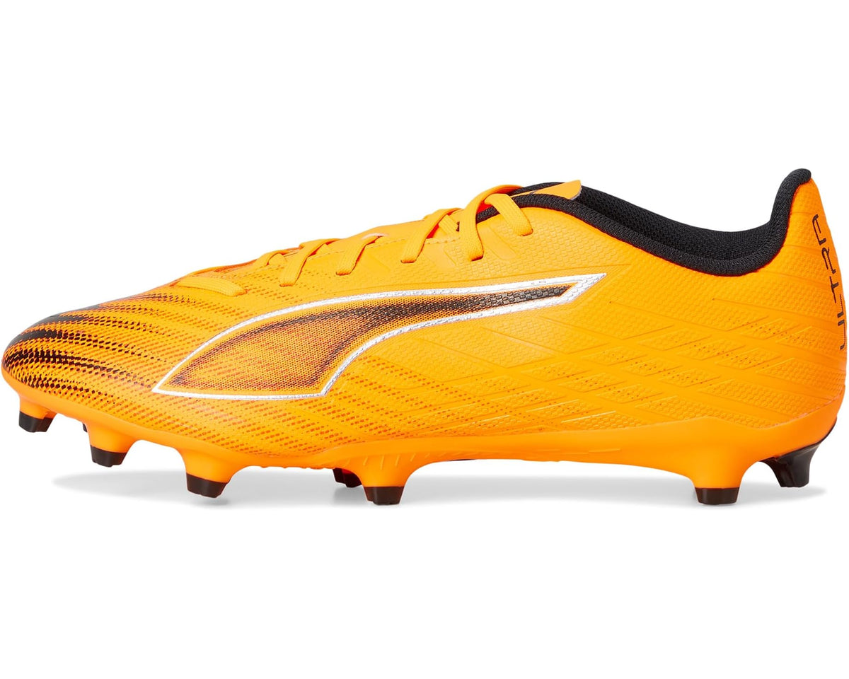 Men's PUMA Ultra 6 Play Firm, Artificial Ground Soccer Cleats Heat Fire/Black/Glowing Red - Eurostride